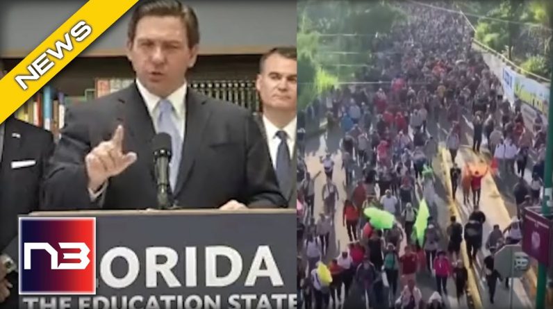 DeSantis Has Plan BIden Will Hate For Secretly Sending Illegal Immigrants to Florida