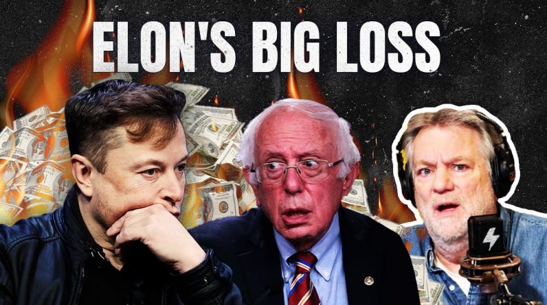 Elon Loses 50 Billion Dollars and Fights with Bernie | @Pat Gray Unleashed