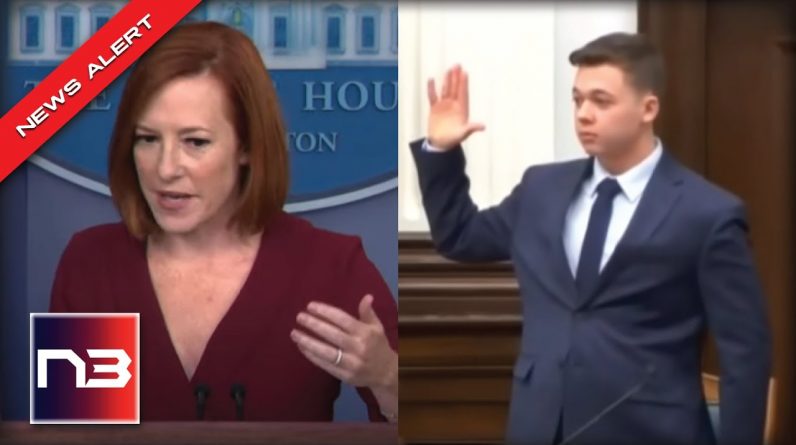 Psaki Confronted With One Question About Rittenhouse Trial And Biden’s Involvement In Smearing Him