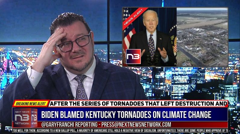 After a Hundred People Died, Biden Blamed Kentucky Tornadoes On Climate Change