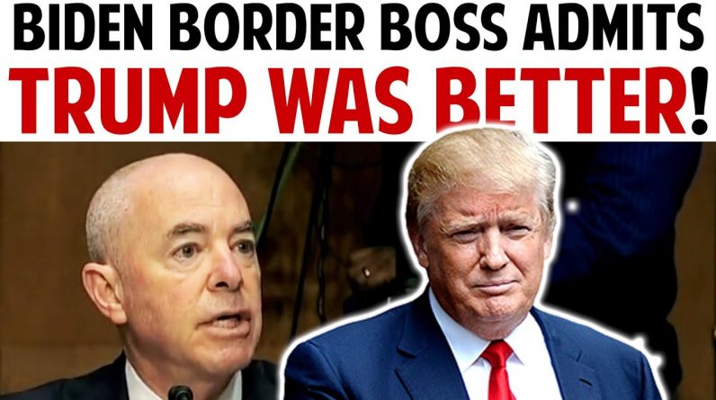 BIDEN BORDER BOSS ADMITS TRUMP WAS BETTER!