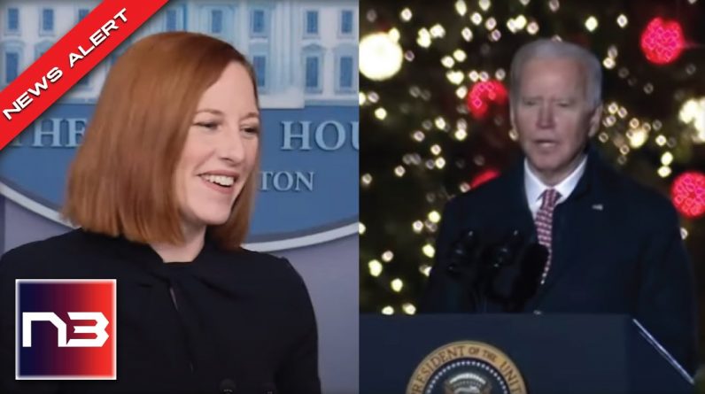 Psaki Announces That Biden “Saved Christmas”