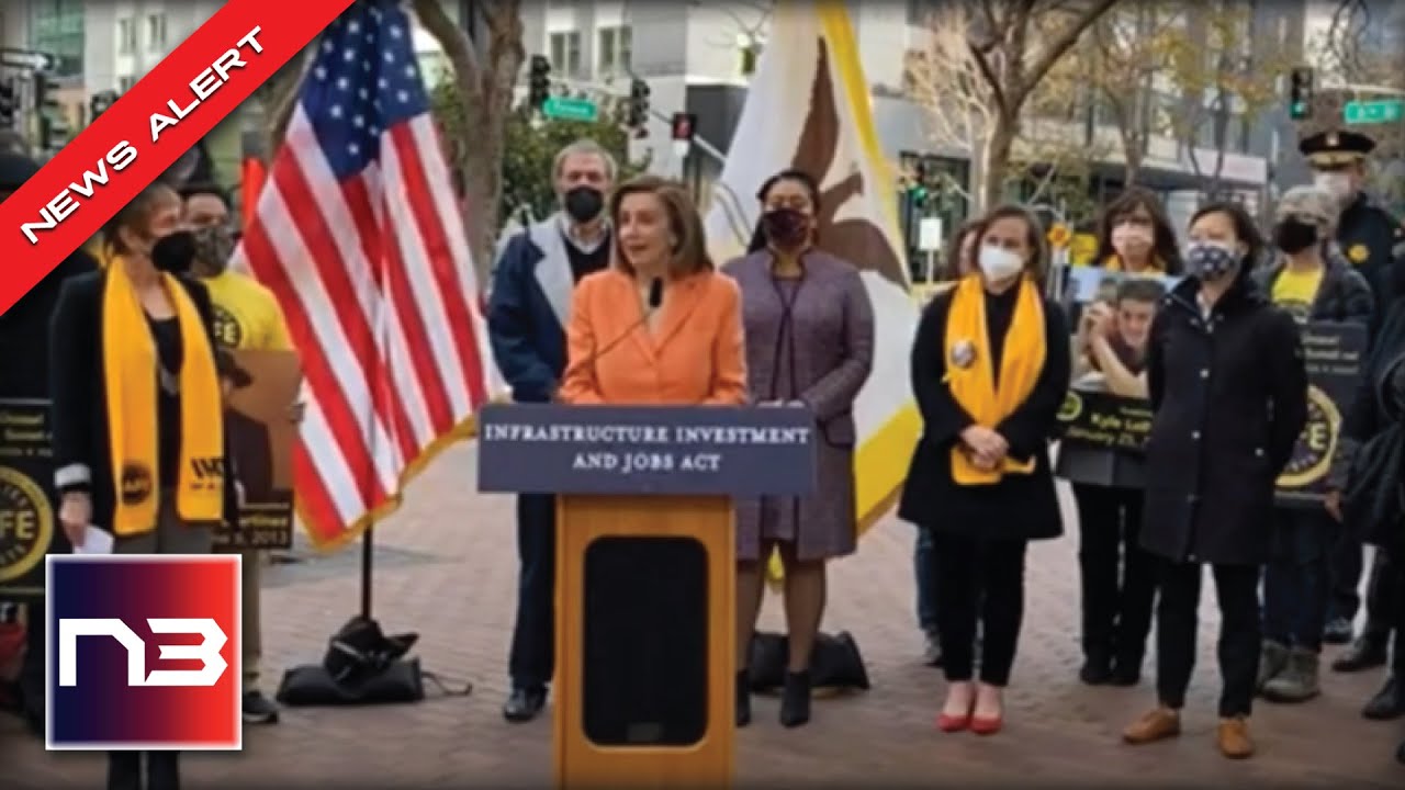 Protesters Close in On Pelosi in SF and Tell Her Something That Drives Her Mad