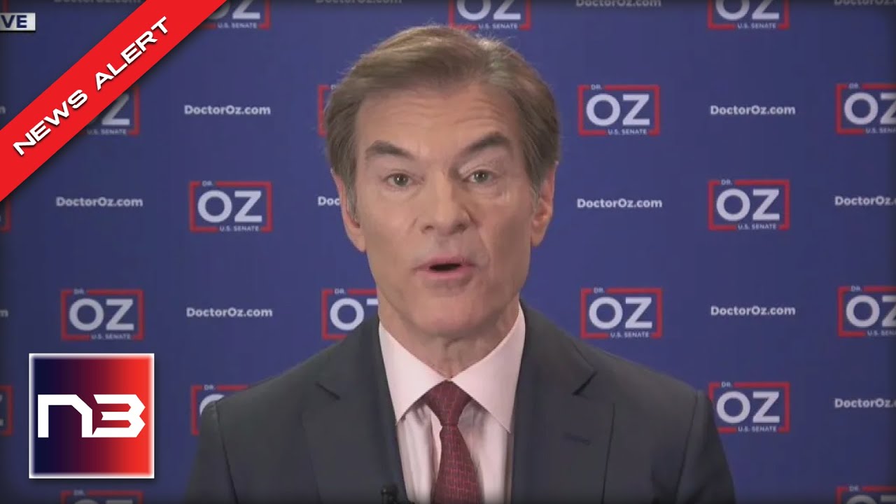 Dr. Oz Announces Senate Run Blasts Elites for Mismanagement of Our Country Since 2020