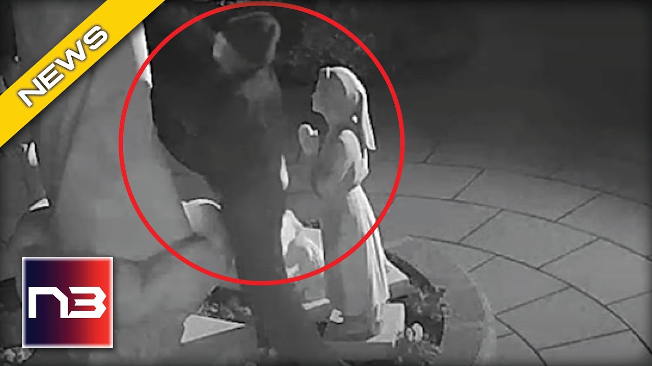 Thug Smashes Face of Mother Mary Statue With Psychotic Level Rage