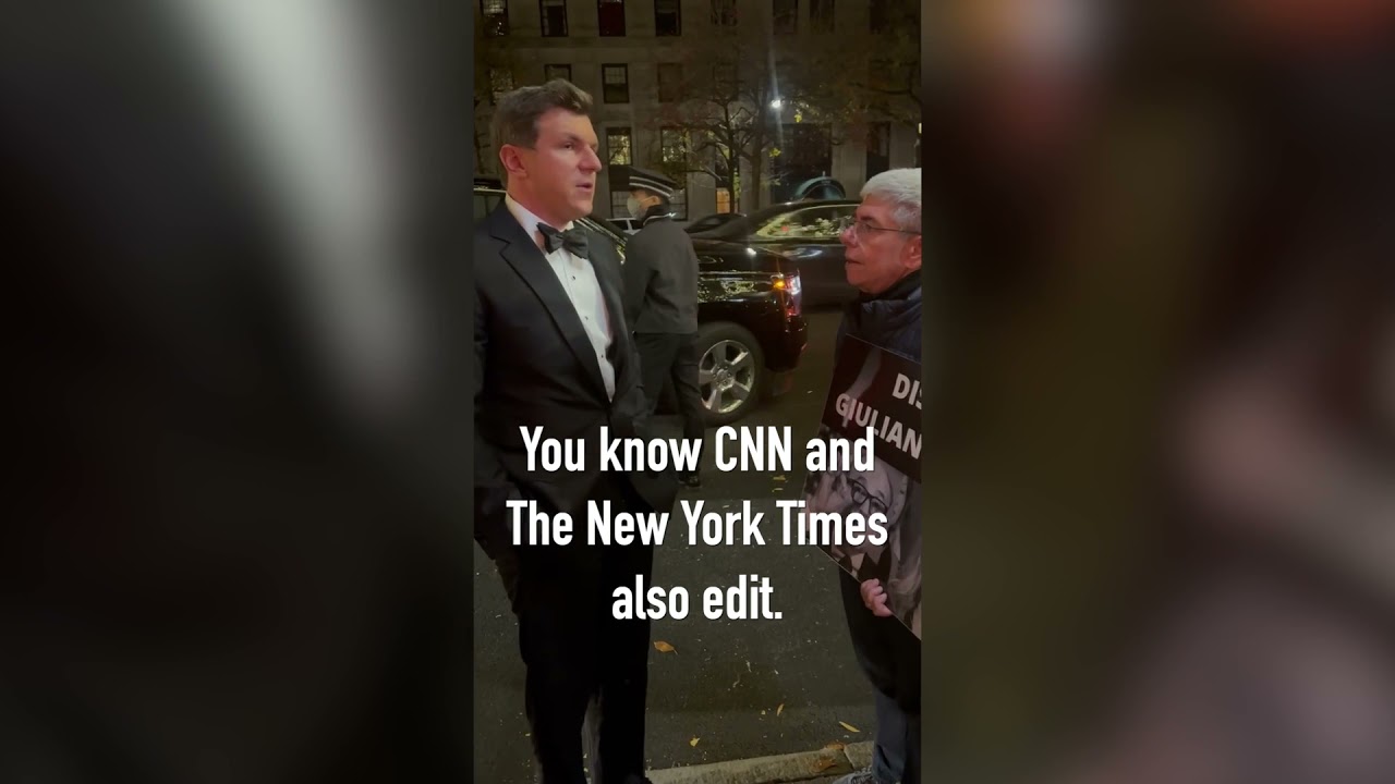 What James O’Keefe found at a “Rise and Resist” Protest outside NYYR Gala