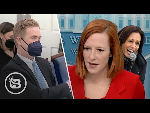 Reporter Asks if Biden Will Nominate Harris to SCOTUS...Psaki's Response Is Scary