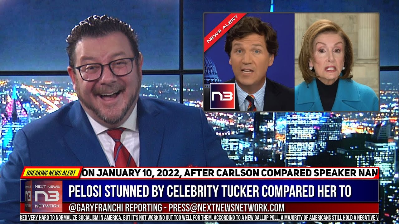 BEAST MODE: Pelosi STUNNED By Celebrity Tucker Carlson Compared Her To