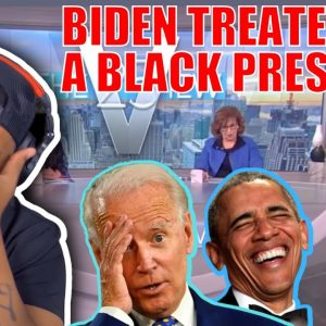 Biden TREATED like a BLACK PRESIDENT?