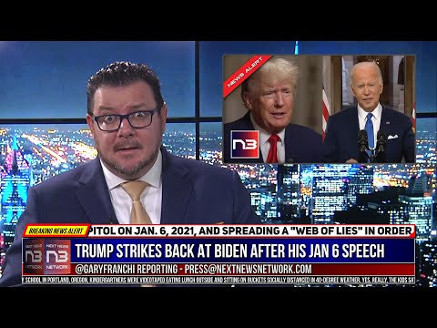 Trump Strikes Back At Biden After His Jan 6 Speech