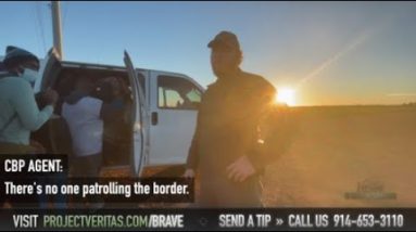 CBP Agent Shuttling Illegals Tells Veritas Reporter "There's no one patrolling the border."