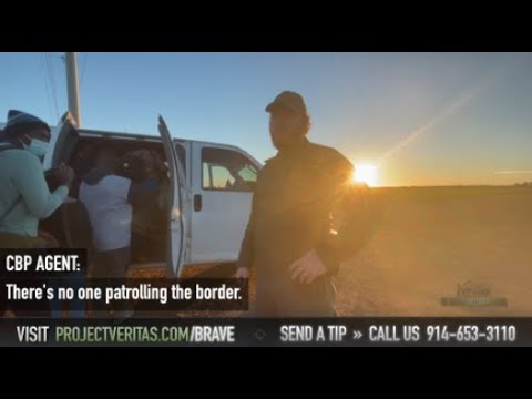 CBP Agent Shuttling Illegals Tells Veritas Reporter "There's no one patrolling the border."