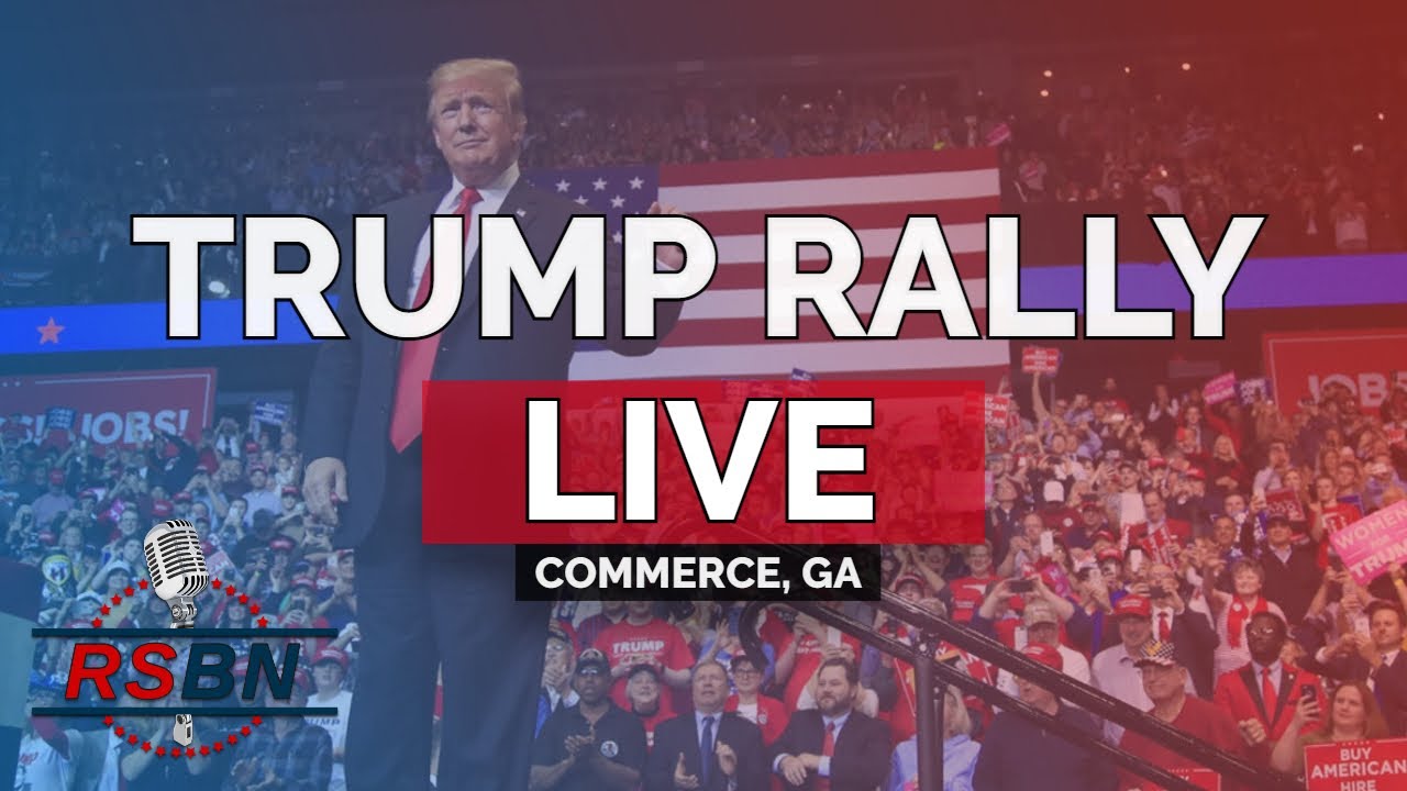 🔴 President Donald Trump Rally LIVE in Commerce, GA 3/26/22