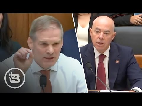 Jim Jordan Leaves Sec. Mayorkas So Speechless Dems Have To Jump In and Stop Him