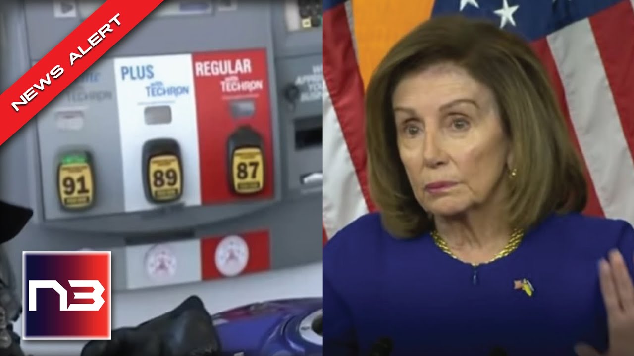 Nancy Pelosi SHOCKED At Gas Prices In Her Home State, Then Says Something Even More Inane