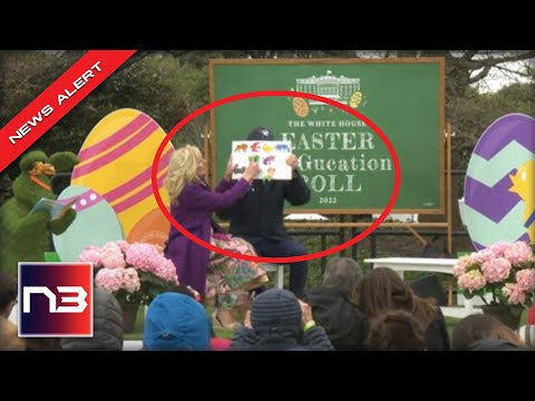 Jill Forced To Read For Joe At Easter Event, As Easter Bunny Stops Him From Speaking At All