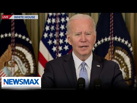 BREAKING: Biden blames Trump for economic turmoil, praises March jobs report