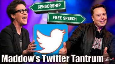 Rachel Maddow's Twitter Tantrum Shows Just How Unhinged Leftists Are | @LevinTV