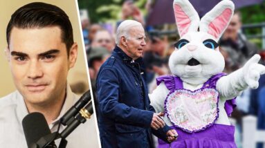 LOL: Easter Bunny BLOCKS Biden From PRESS