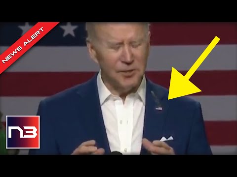 WATCH: Everyone But Joe Noticed What This Bird DROPPED On Biden - And It's DISGUSTING