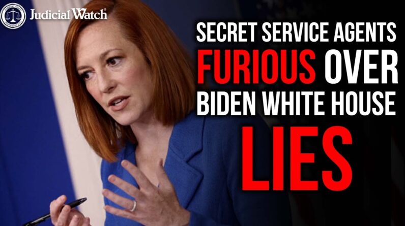 Secret Service Agents FURIOUS Over Biden White House Lies!