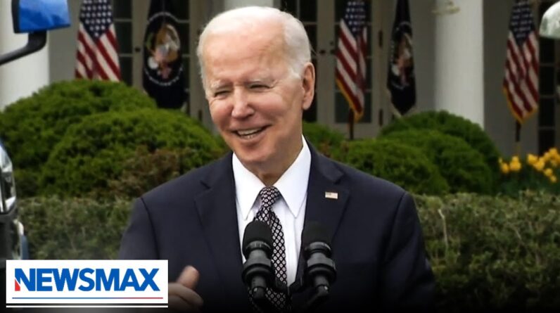 WATCH: Biden tells this "nutty" lie again | The Chris Salcedo Show on Newsmax