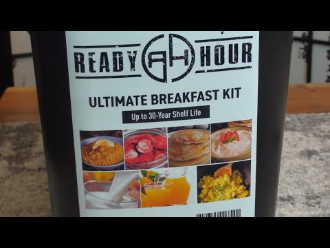 Ready Hour Ultimate Breakfast Kit 128 Servings Survival Food from My Patriot Supply