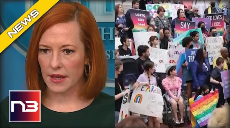 Woah! Jen Psaki Cries, Has Breakdown Over DeSantis’ Parental Rights Bill