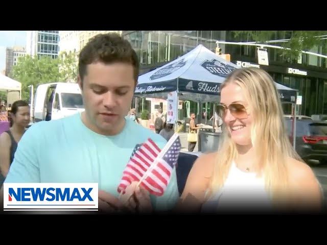 WATCH: New Yorkers are asked if they're proud to be Americans | Spicer & Co.