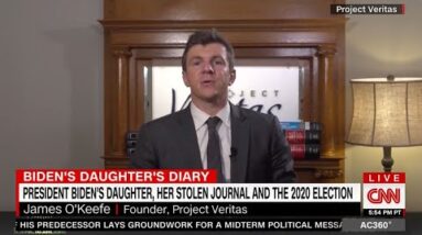 CNN Details Biden Diary Saga Involving Veritas; Cites O’Keefe November Video Addressing FBI Raids