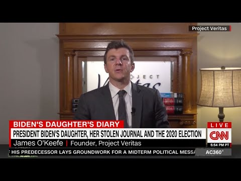 CNN Details Biden Diary Saga Involving Veritas; Cites O’Keefe November Video Addressing FBI Raids