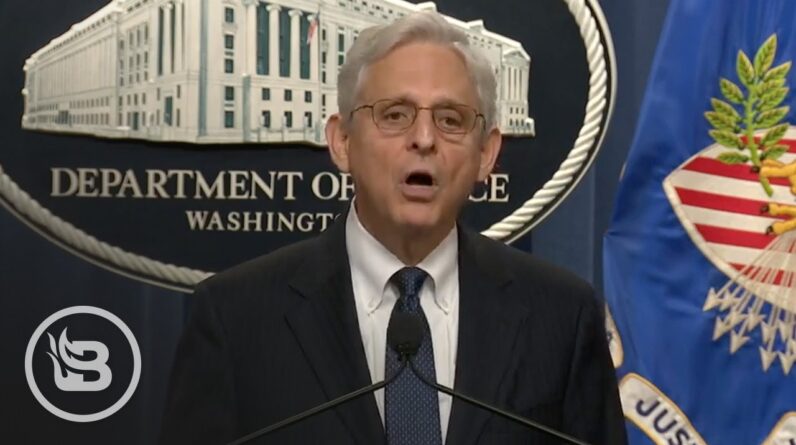 BREAKING: AG Merrick Garland Breaks Silence on Why FBI Raided Trump's House