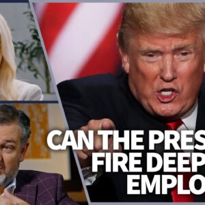 Can the President fire deep state employees?