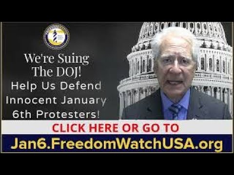 Freedom Watch January 6th Ad.