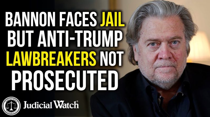 INJUSTICE? Bannon Faces Jail as Anti-Trump Lawbreakers Walk Free!