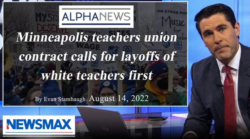 Rob Schmitt: Minneapolis schools to lay off white teachers first