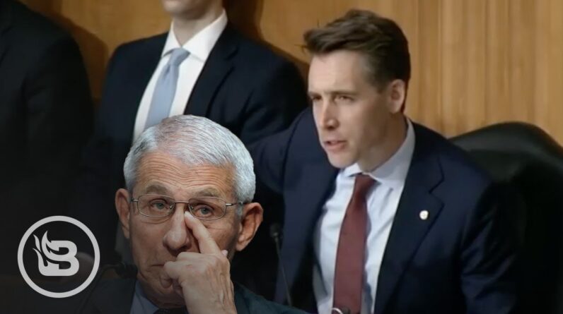 Room Goes SILENT When Hawley Exposes Fauci's Blatant Lies