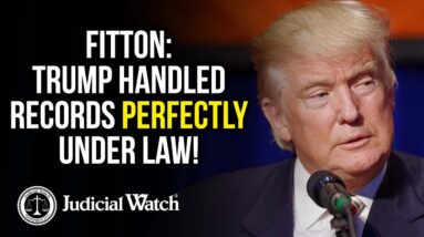 Trump Handled Records PERFECTLY Under Law!