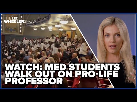 WATCH: Med students walk out on pro-life professor