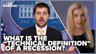 What is the “technical definition” of a recession?