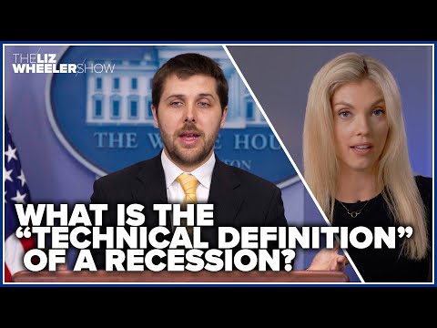 What is the “technical definition” of a recession?