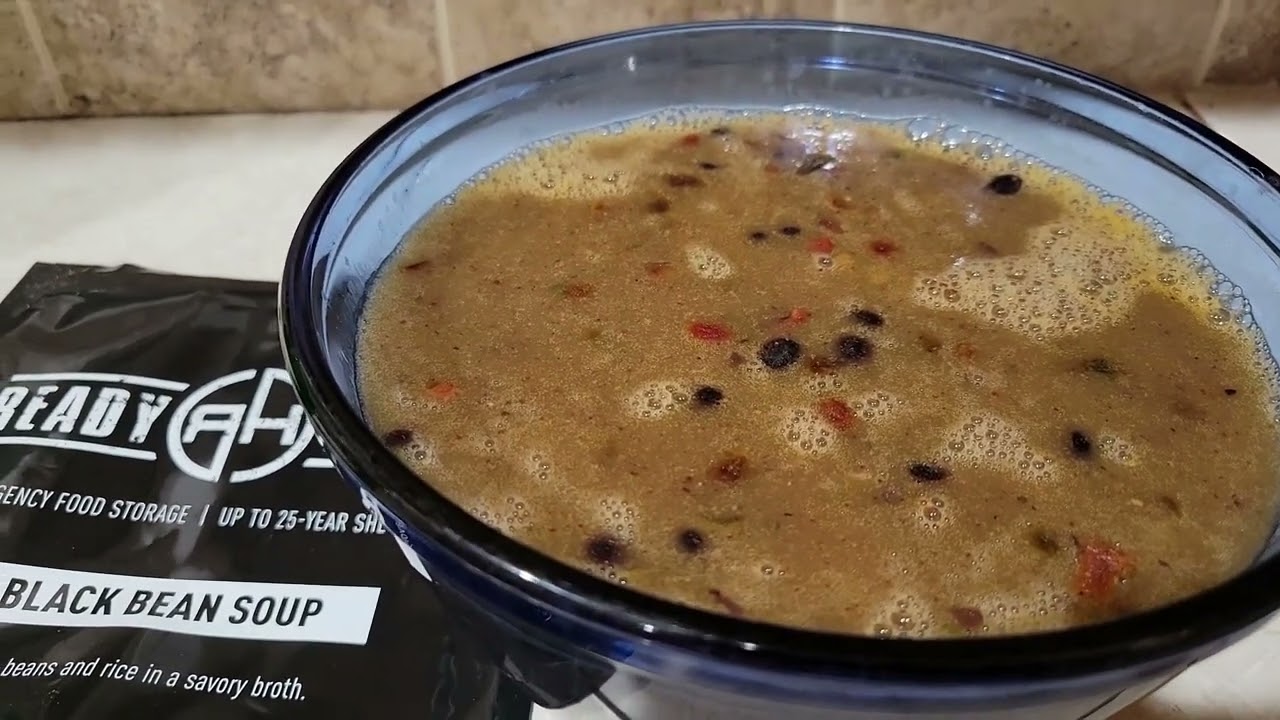 Long Term Storage SOUP Taste Test!   - Potato Soup and Black Bean Soup - My Patriots Supply