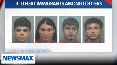 Illegal immigrants arrested for looting in Florida after Hurricane Ian | REPORT