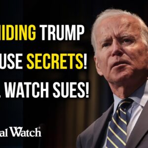 Biden Hiding Trump Raid Abuse Secrets! Judicial Watch Sues!