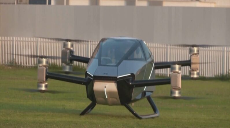 Chinese company XPENG’s flying car makes first public flight