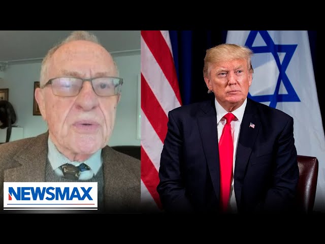 Dershowitz: I didn't vote for Trump but I admire what he's done for Israel