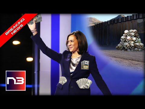 BREAKING: Kamala Heads To Texas To Stuff Her Pockets With CASH While Bodies Pile Up On The Border