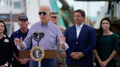 'Mouth-watering moment': Biden and DeSantis put on show of unity