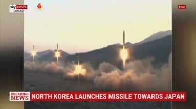 North Korea launches missile towards Japan