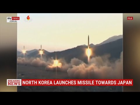 North Korea launches missile towards Japan